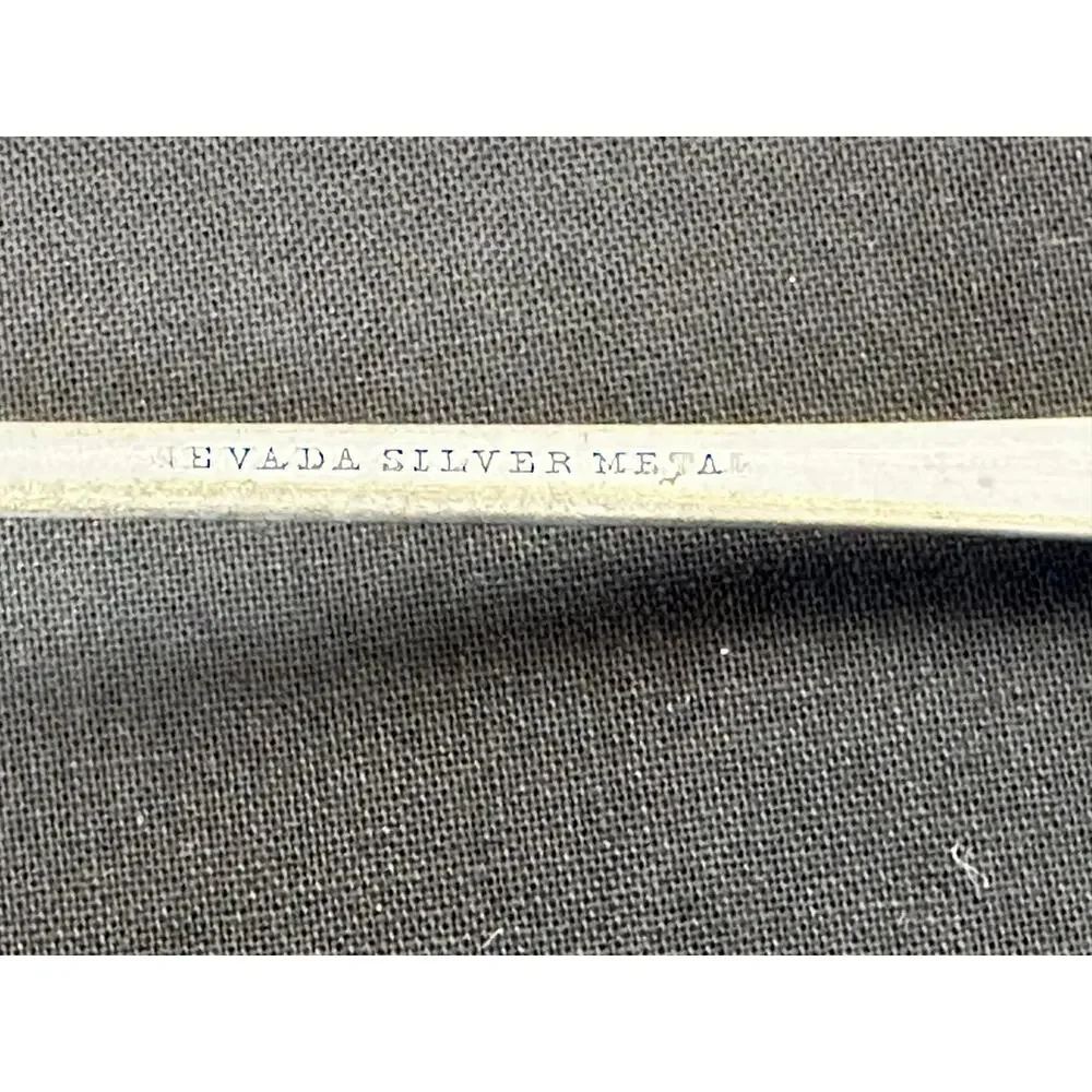 Tiny Salt Mustard Demitasse Spoon Ladle Vintage Stamped 